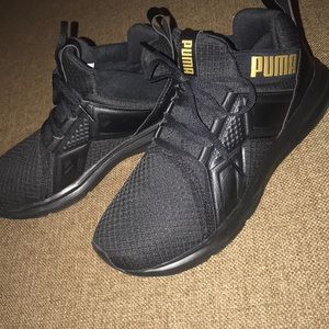 puma enzo mesh black